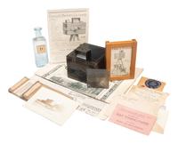 [EARLY PHOTO]. Harvard Camera outfit, incl. viewer and developer bottle [ With: ] Ingersoll Sure-Shot.