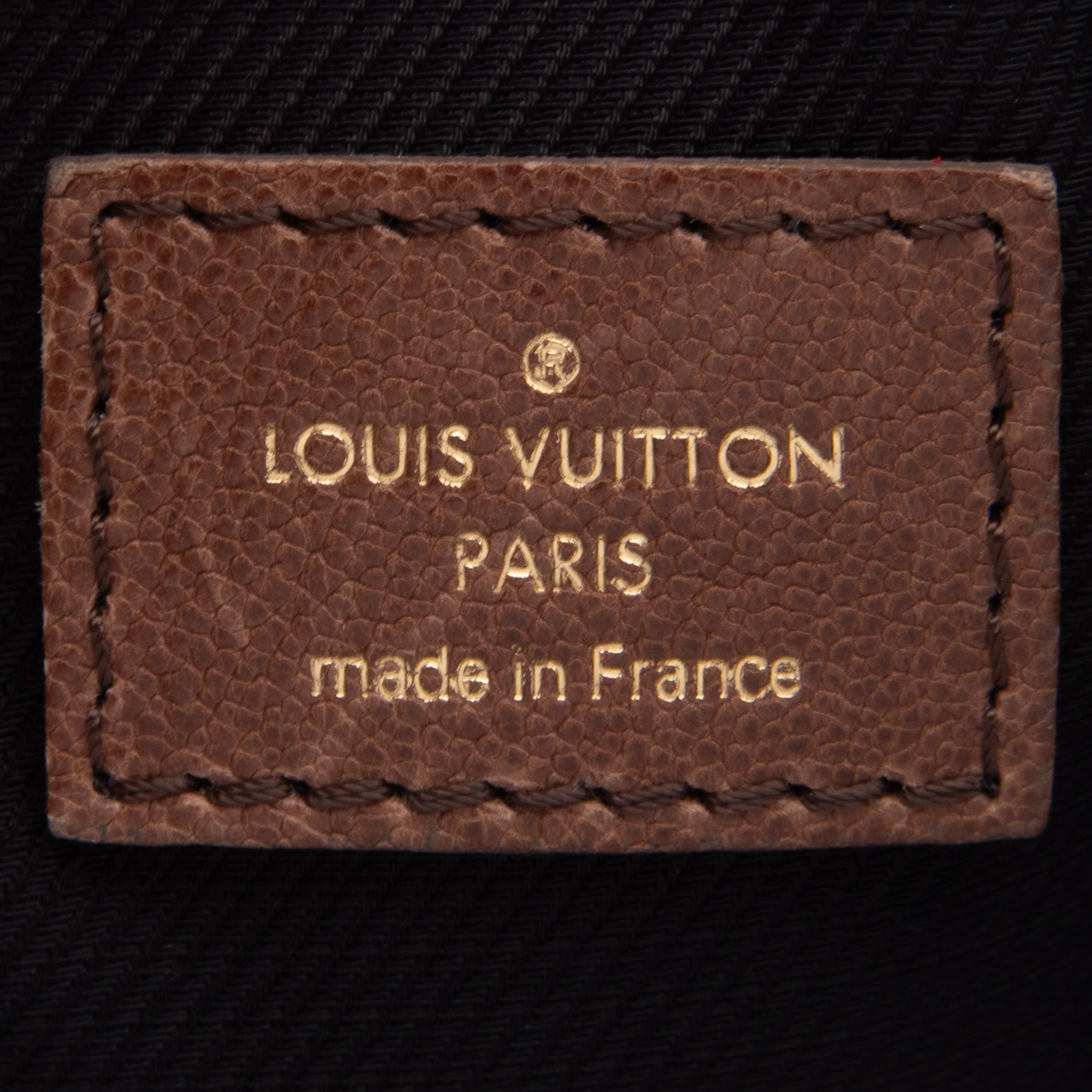 Louis Vuitton, Patent & Suede Irene Coco Bag