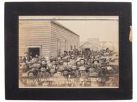 [WESTERN AMERICANA]. A group of 4 Oklahoma Land Rush photographs. Perry, Oklahoma Territory: Hughes, 28 September-3 October 1893.