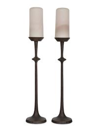 Pair of Alexandra Table Torchieres