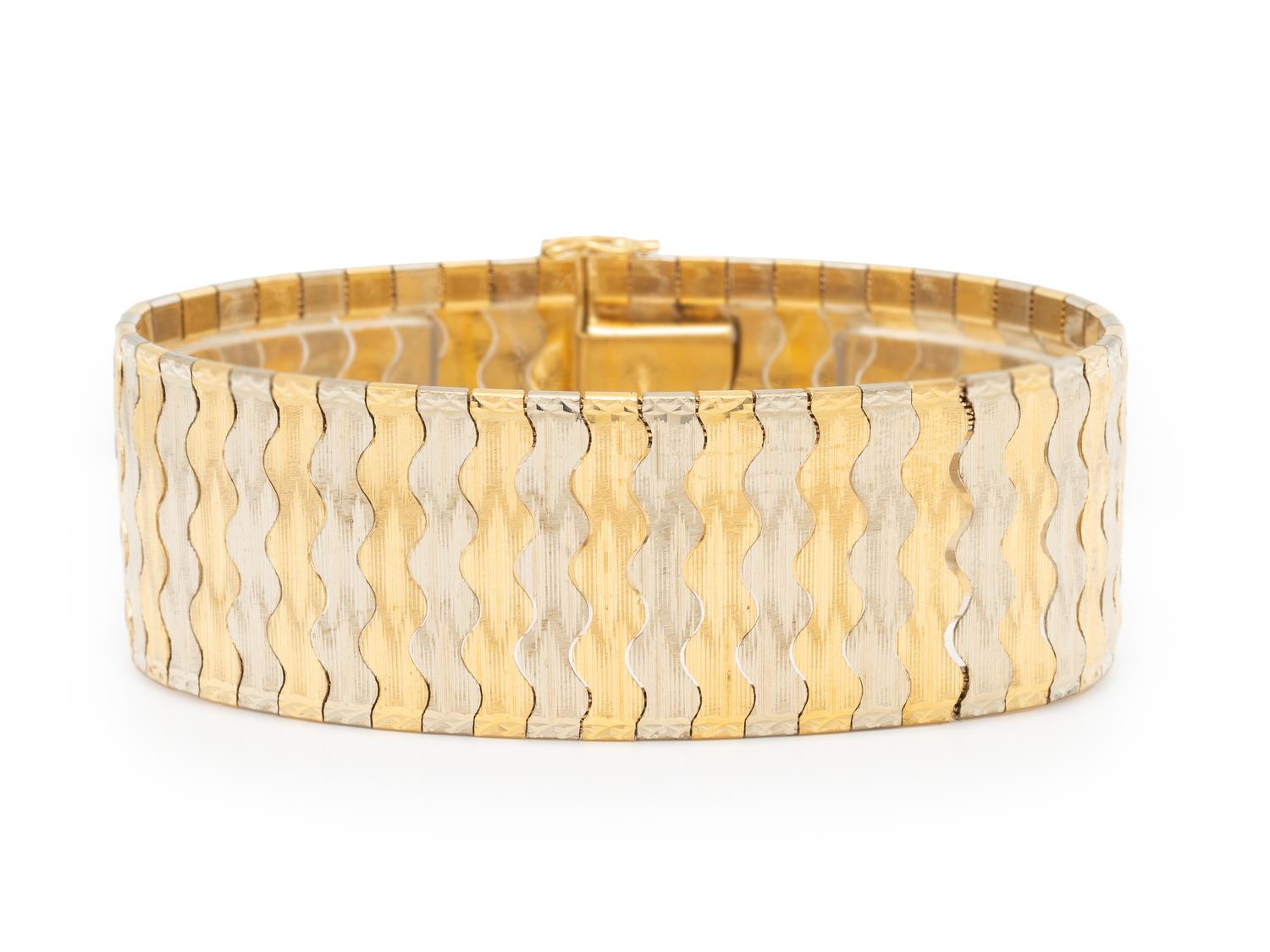 BICOLOR GOLD BRACELET