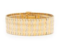 BICOLOR GOLD BRACELET