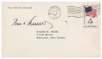 KENNEDY, John Fitzgerald (1917-1963) -- KENNEDY, Robert Francis (1925-1968). A group of 3 facsimile or autopen signatures, comprising: