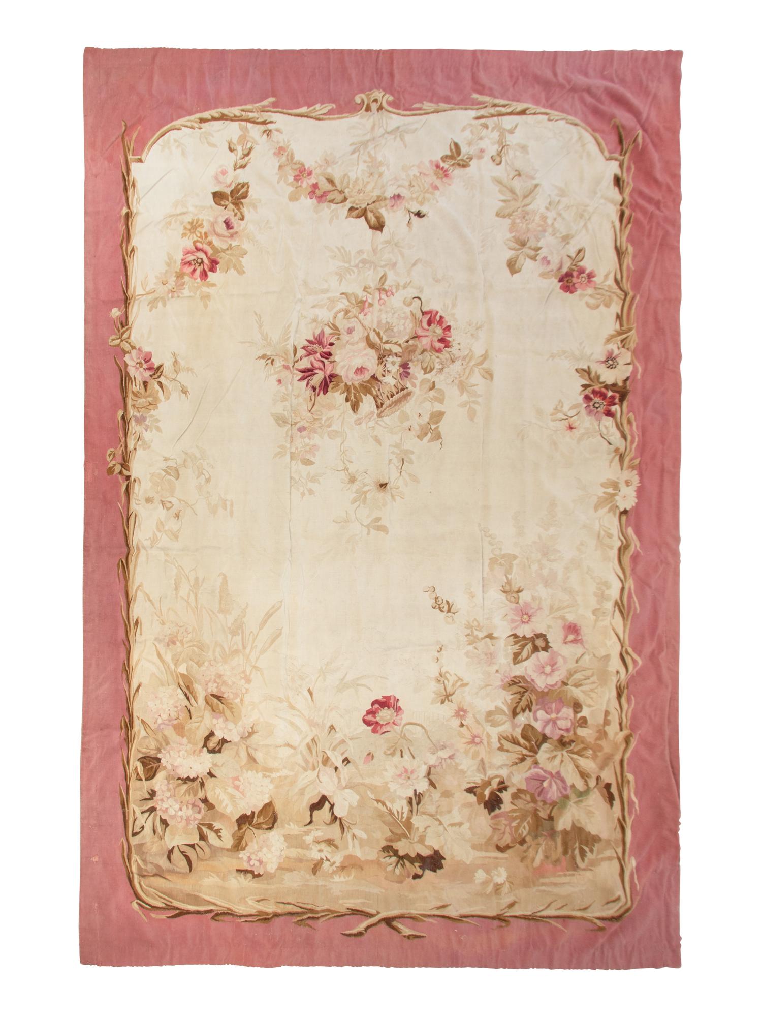 An Aubusson Wool Rug