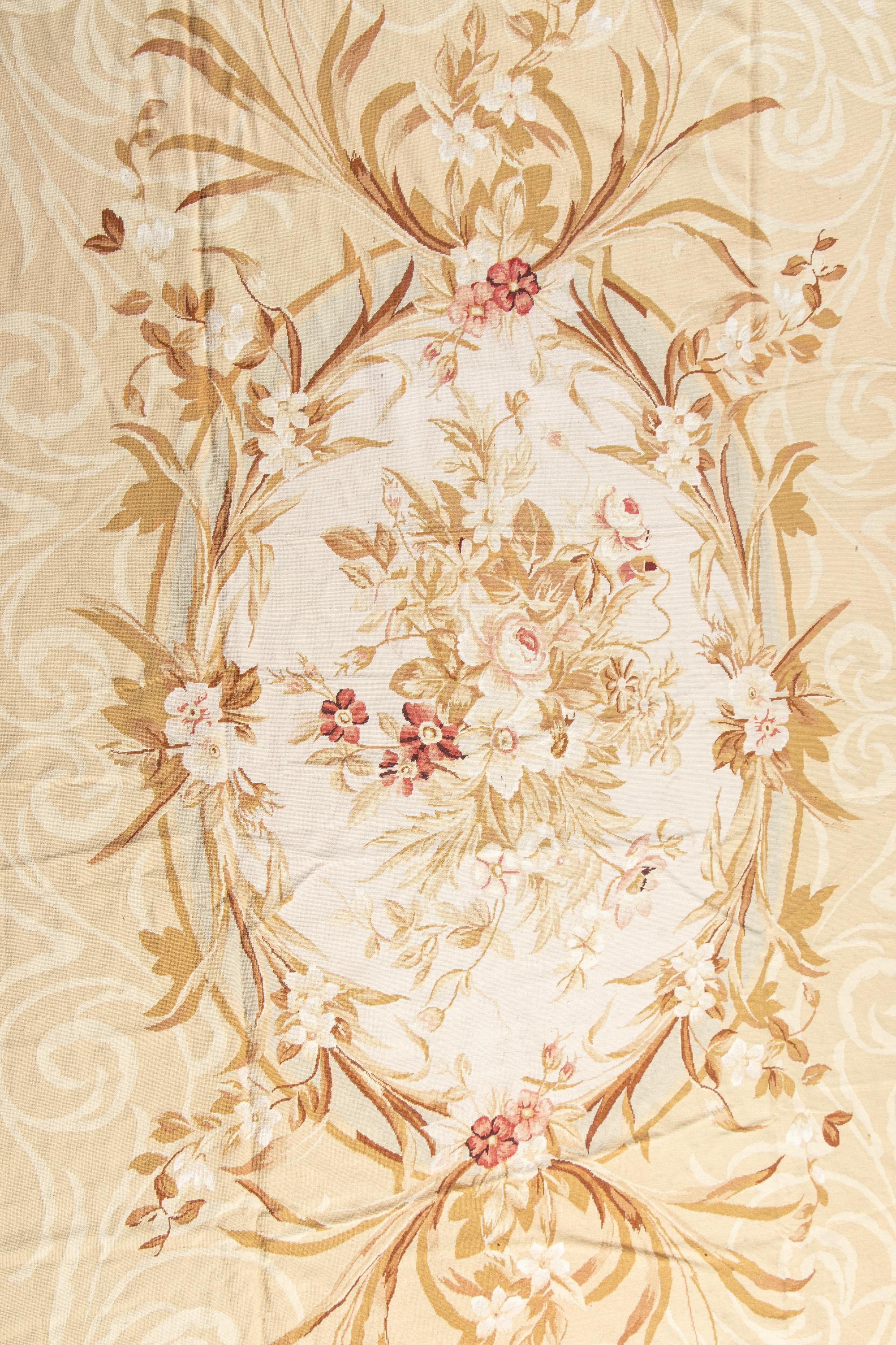An Aubusson Wool Rug