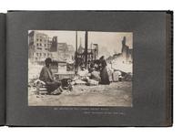 [EARLY PHOTOGRAPHY - CALIFORNIA]. Photo album documenting the San Francisco Earthquake of 1906.