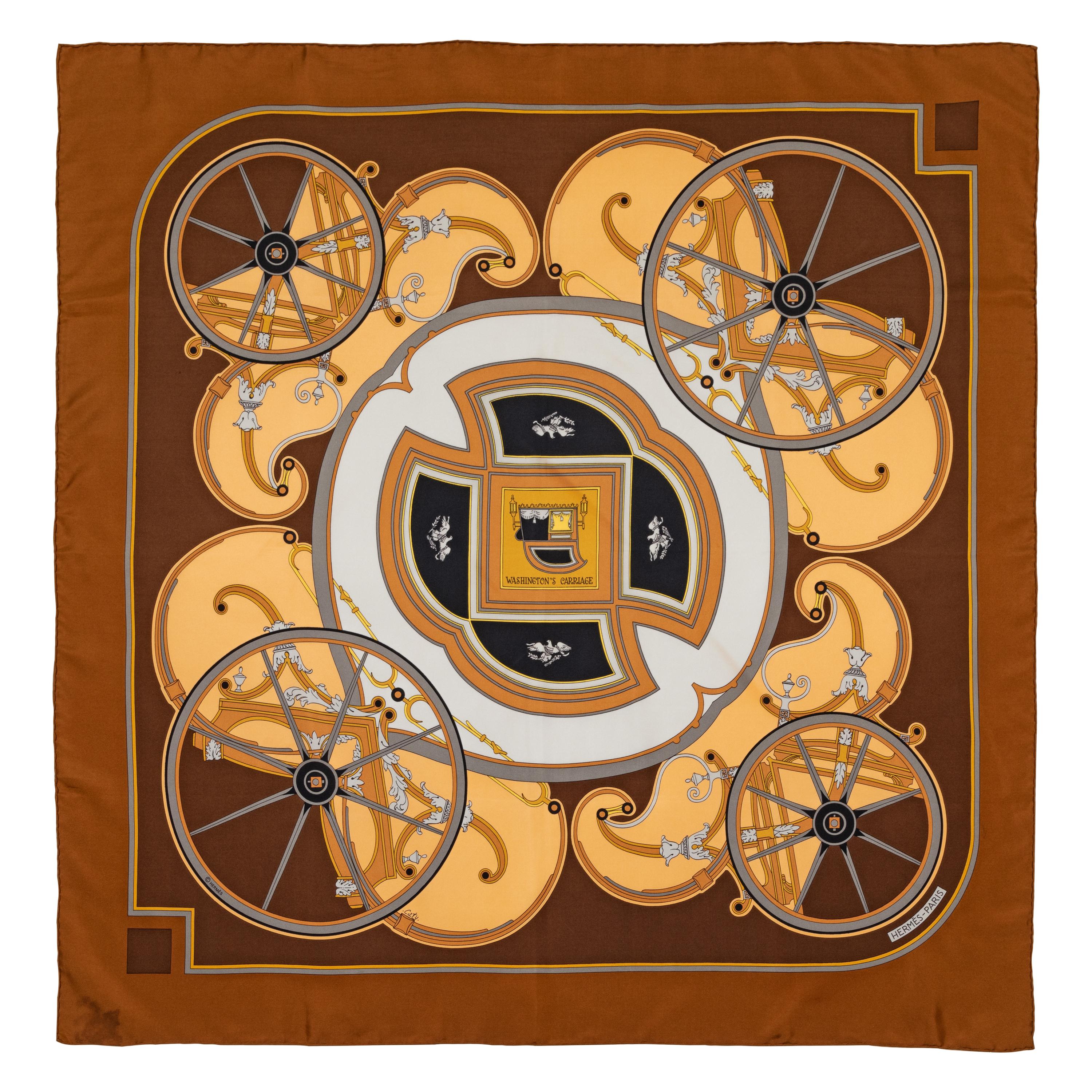 Hermès 90cm Silk Scarf