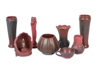 A Group of Van Briggle Pottery