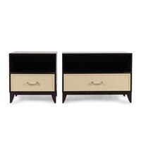 Two Kindel Facets Nightstands