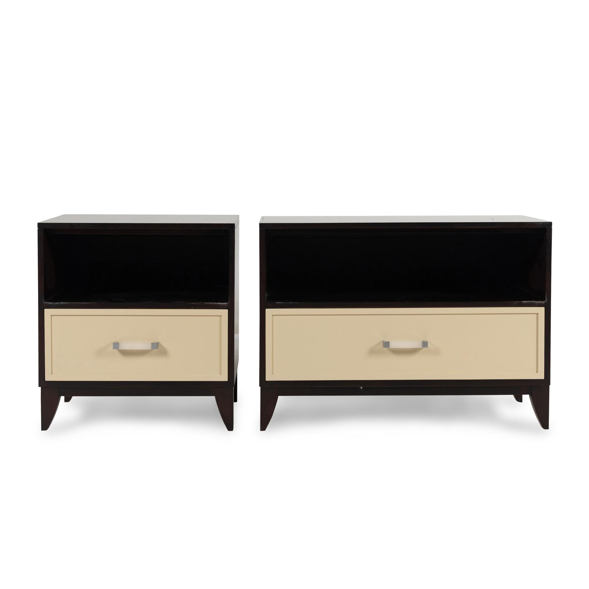 Two Kindel Facets Nightstands