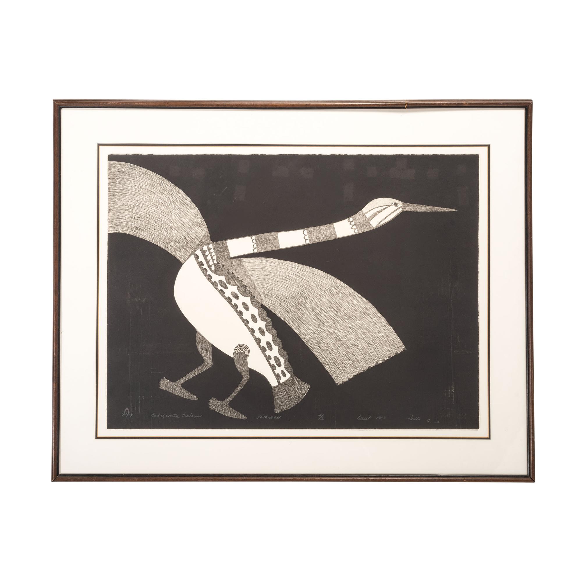 Bird of Winter Darkness , edition 14/50
