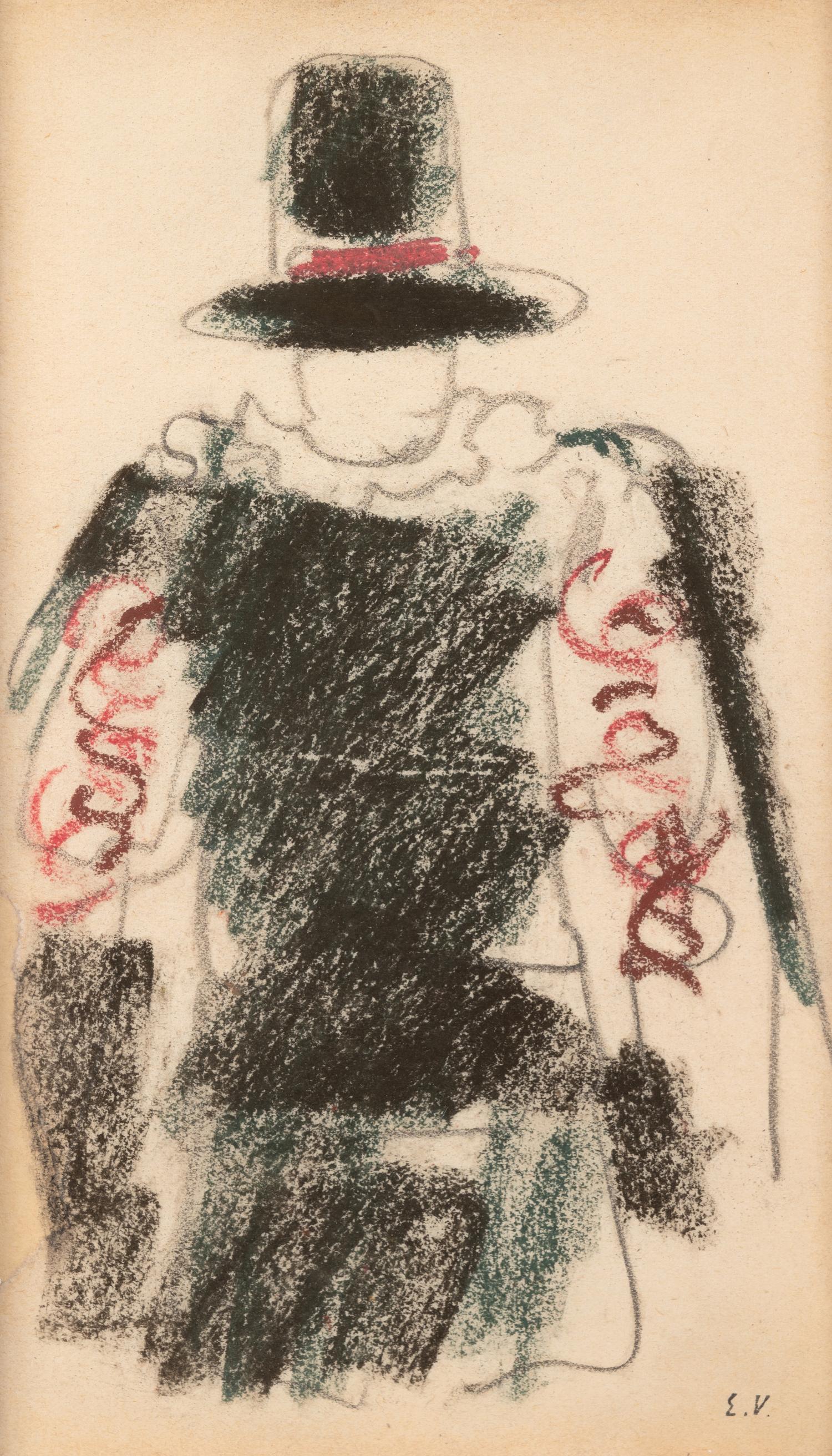 Monsieur Tobie (from the costume studies for Jean de la Fontaine’s La Coupe Enchantée )