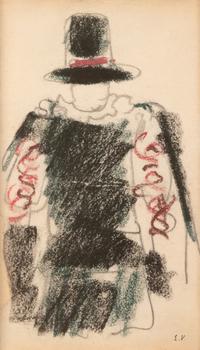 Monsieur Tobie (from the costume studies for Jean de la Fontaine’s La Coupe Enchantée )
