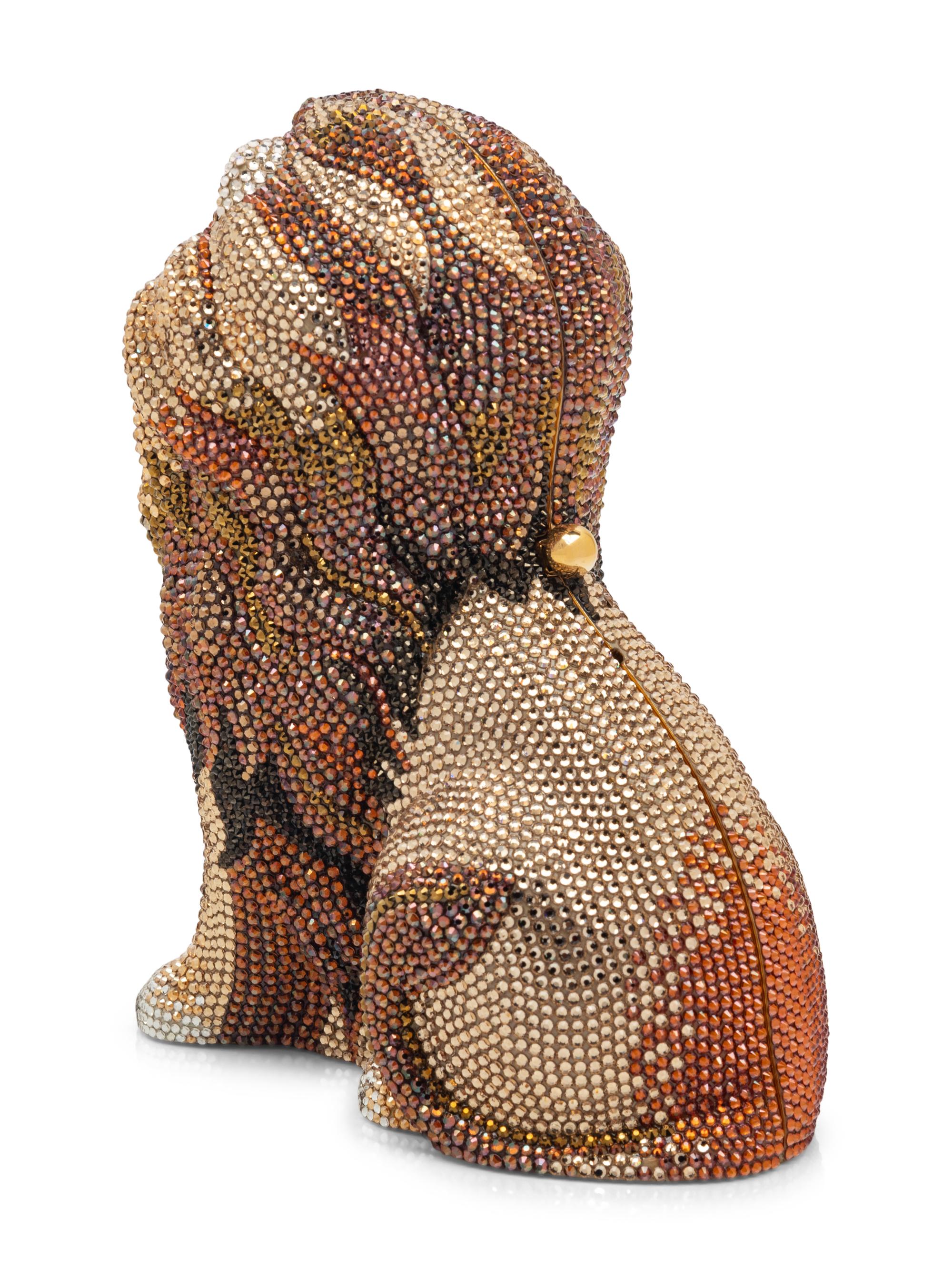 Judith Leiber Lion Miniaudière