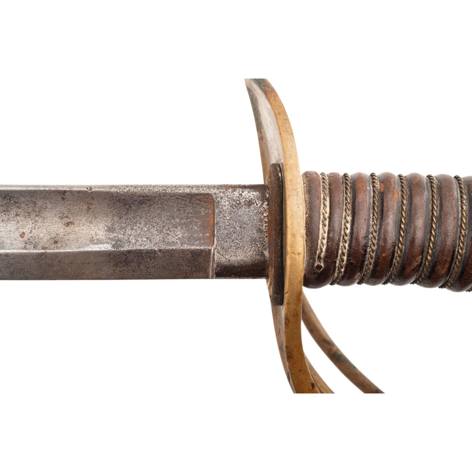 1862-Dated U.S. Model 1860 Light Cavalry Saber by Millard