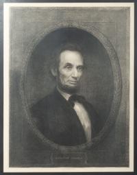 [LINCOLN, Abraham (1809-1865)]. MARSHALL, William, engraver. Abraham Lincoln . [New York]: ca 1866.
