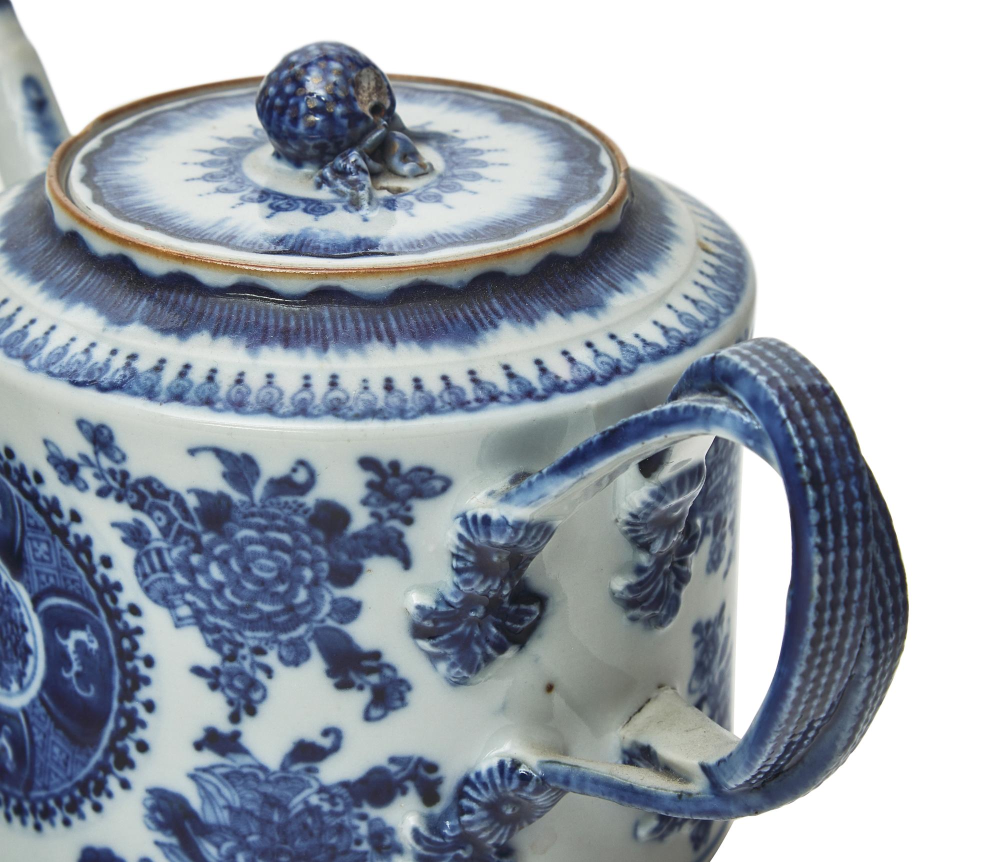 Three Chinese Export Porcelain Fitzhugh Tablewares