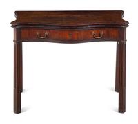 A George III Mahogany Game Table