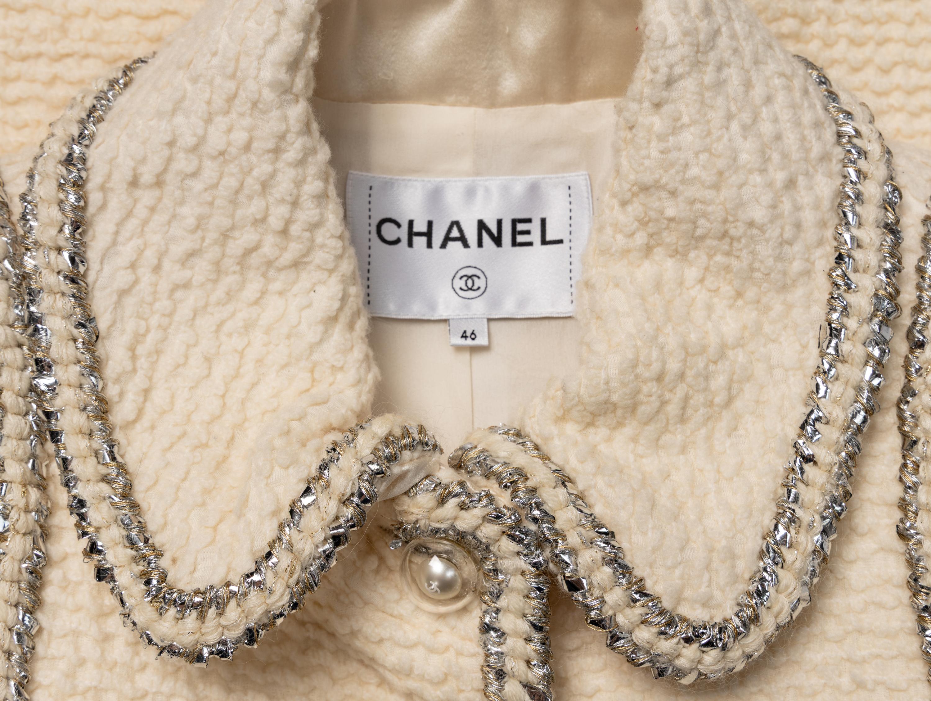 Chanel, Metallic Trim Tweed Jacket