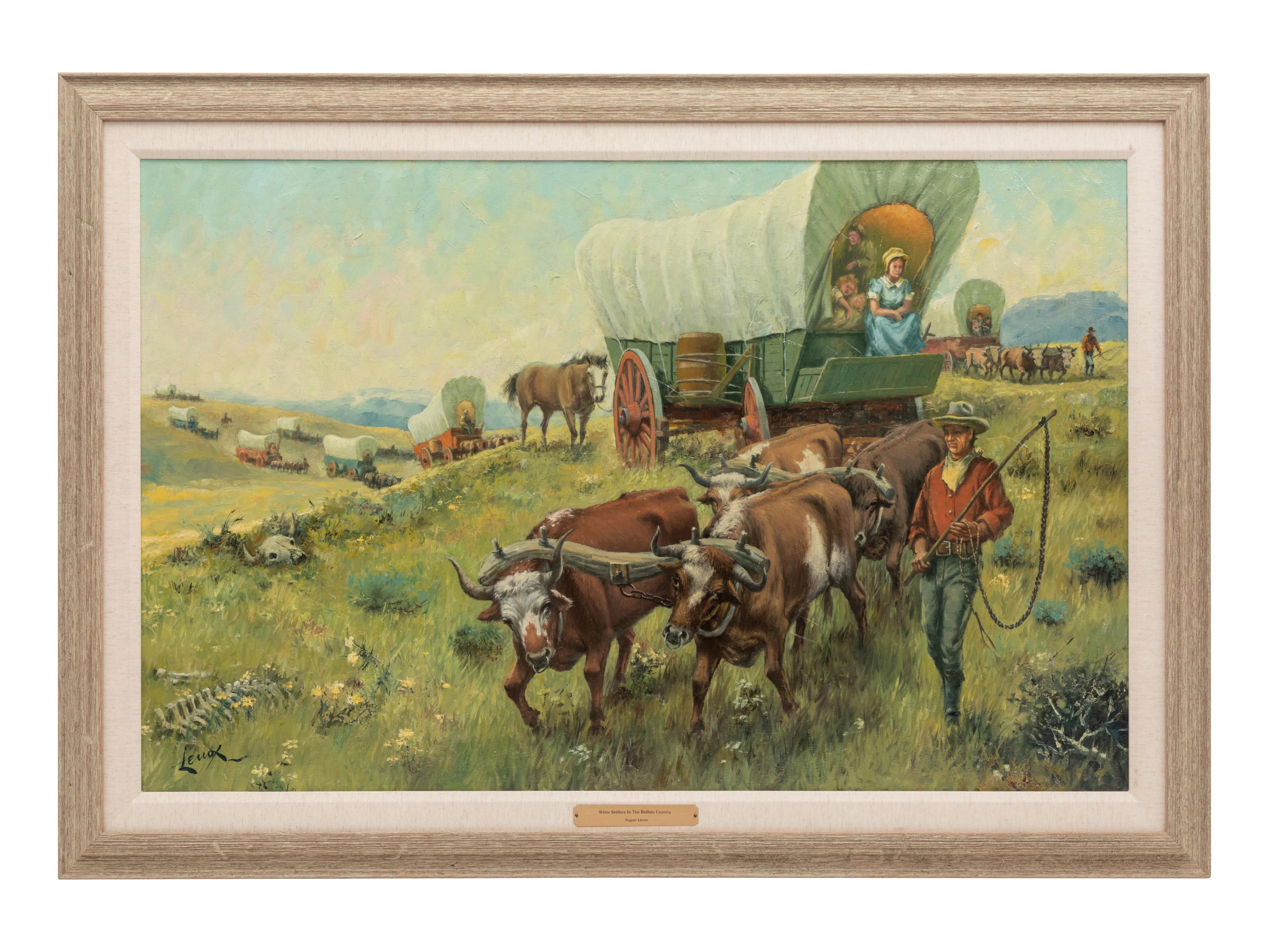White Settlers in Buffalo Country