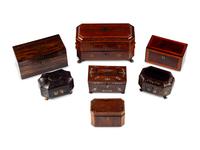 A Collection of Tea Caddies