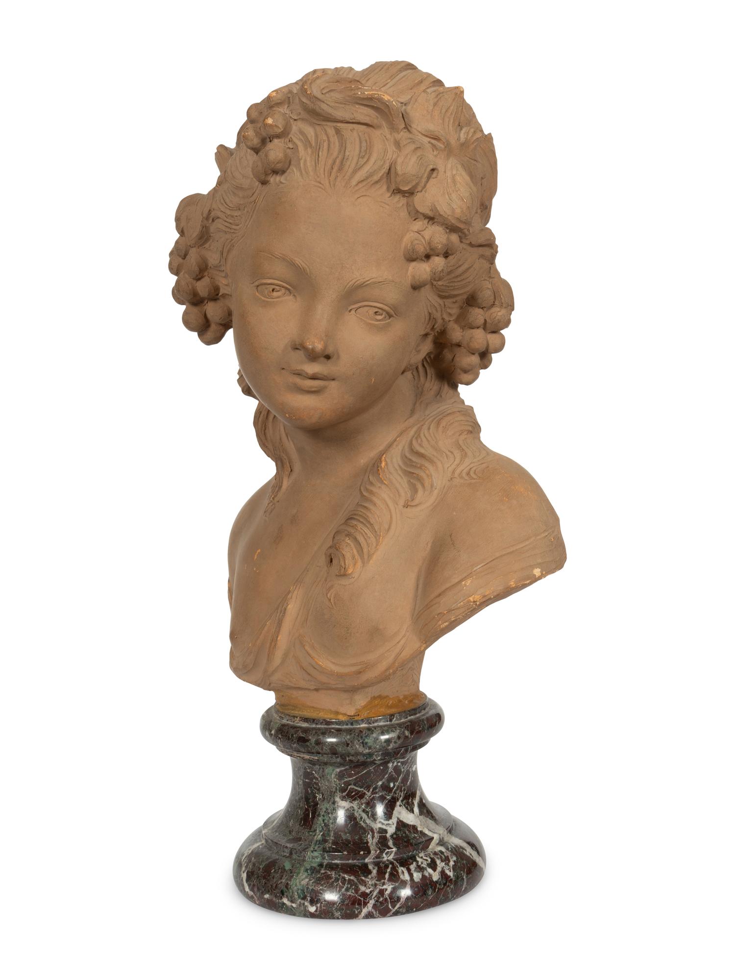 A French Terracotta Bust