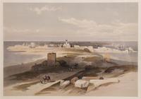 David Roberts, (British, 1796-1864), Six book plates Views of the Holy Land, comprising Approach to Mount Sinai, Jacob's Well at Sheche