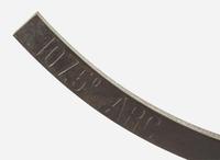 Bernar Venet (French, b. 1941) - 107.5° ARC