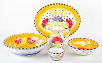 An Assembled Set of Susan Sargent Present Tense Pottery Ware