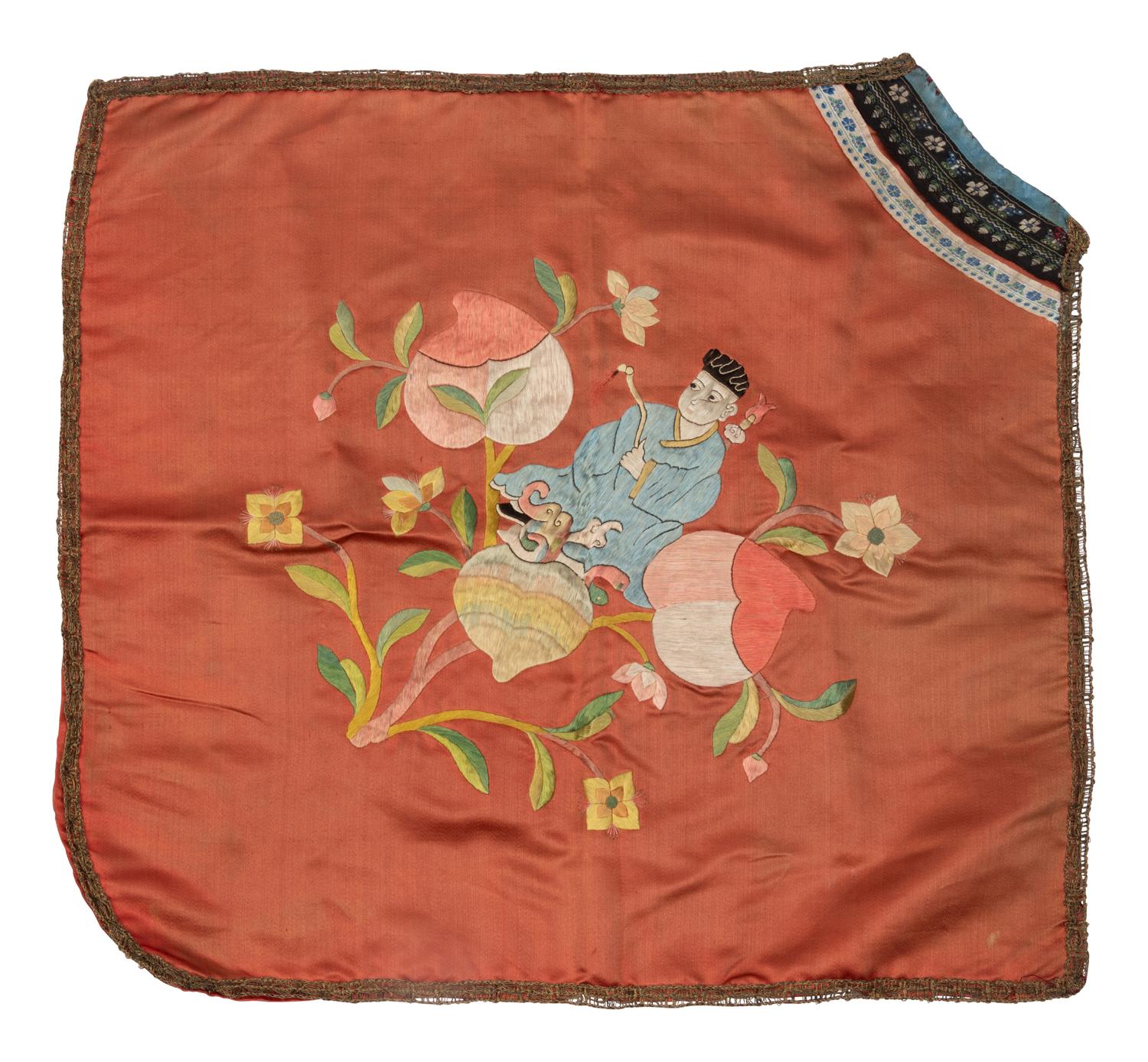 Four Chinese Textile Panels