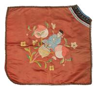 Four Chinese Textile Panels