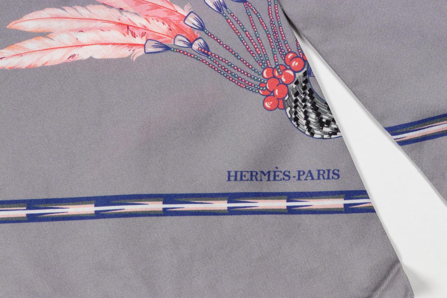 Three Hermès 160cm Silk Scarf, Le Maxi-Twilly