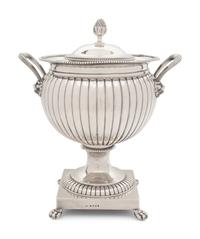 A George III Silver Tea Urn