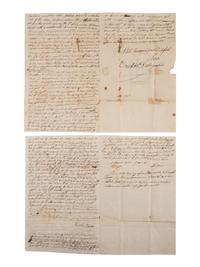 DALRYMPLE, Ezekiel. ALS describing the death of his brother William. Montreal, 24 February 1812.