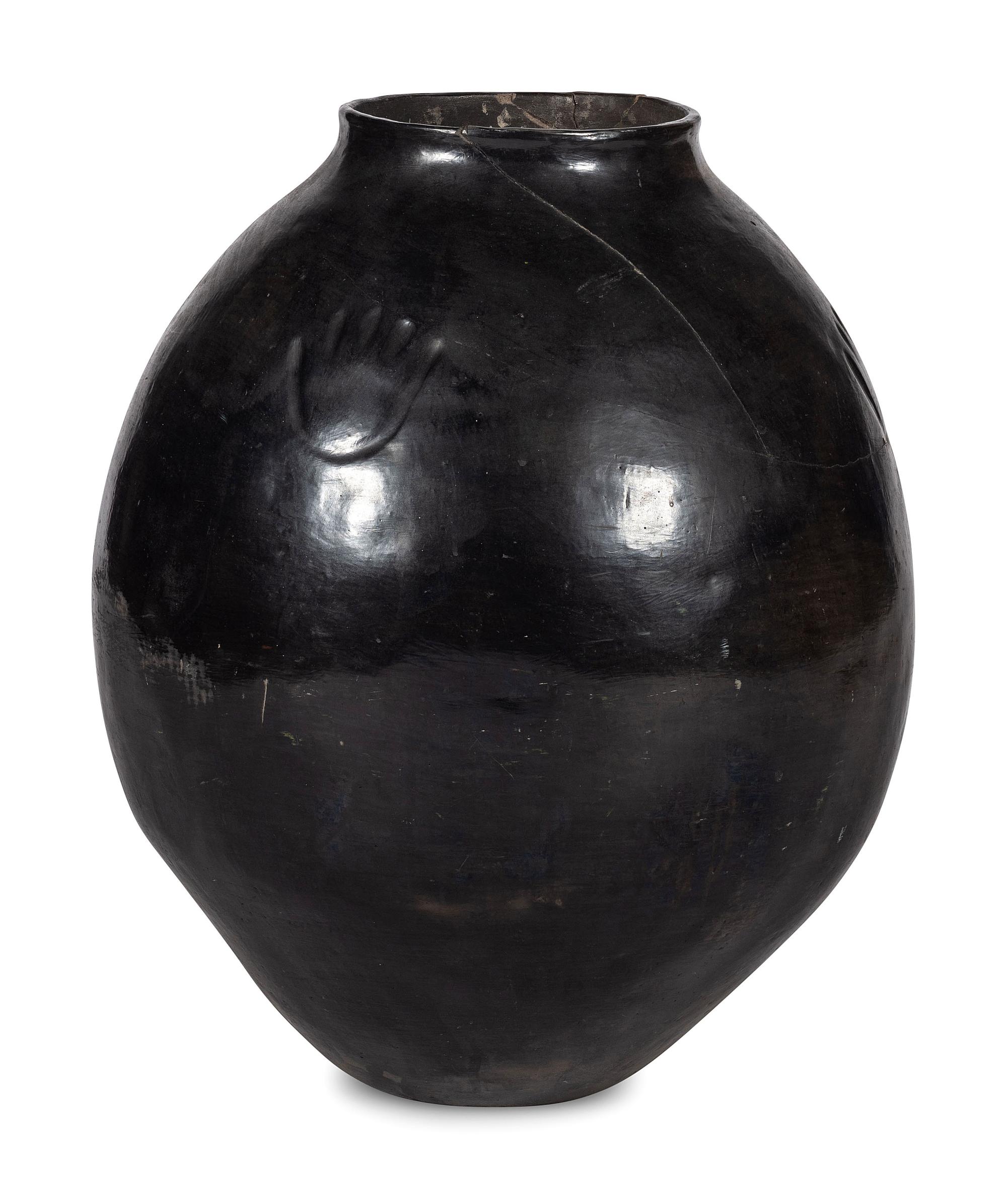 Santa Clara Pottery Storage Olla