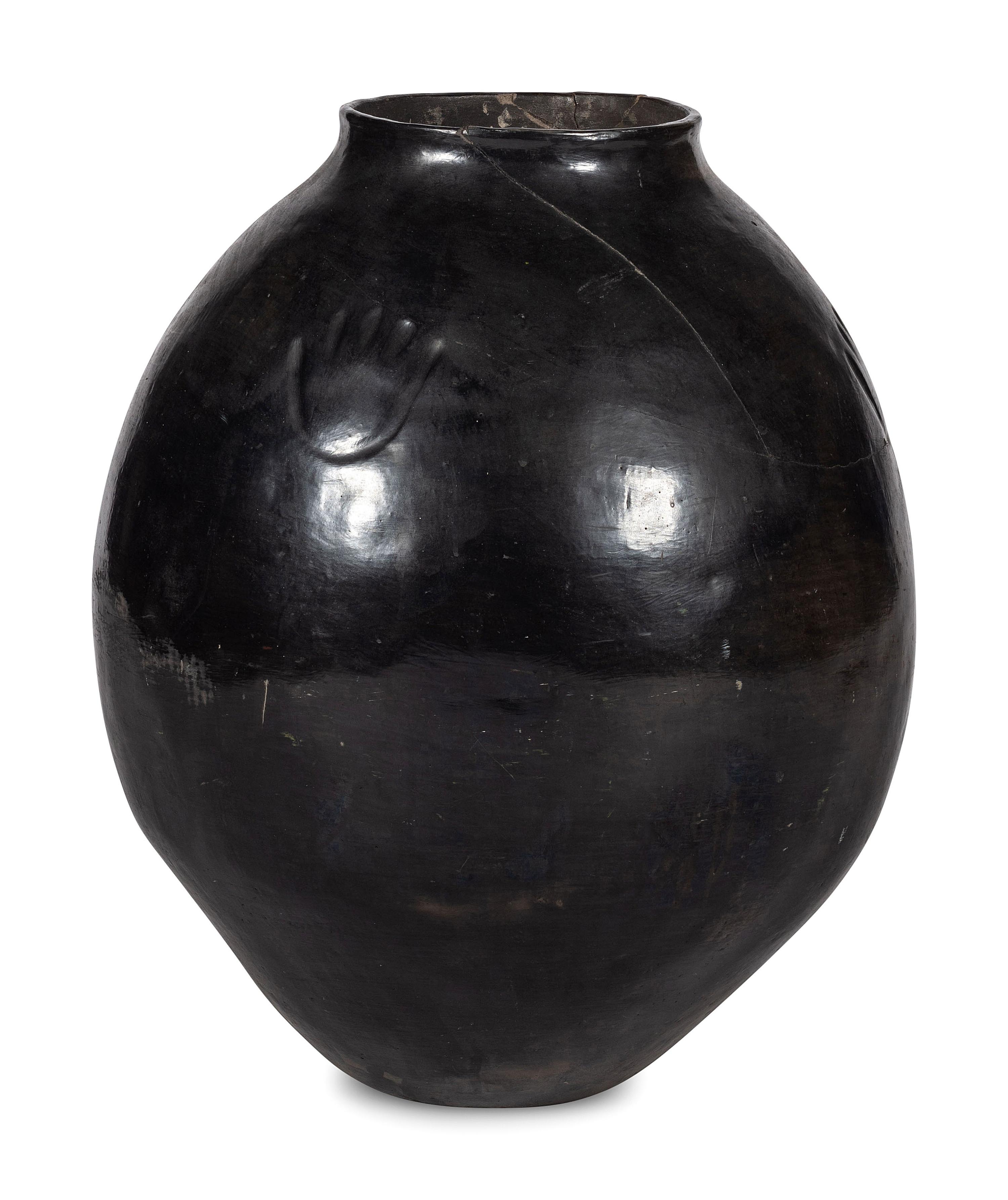 Santa Clara Pottery Storage Olla