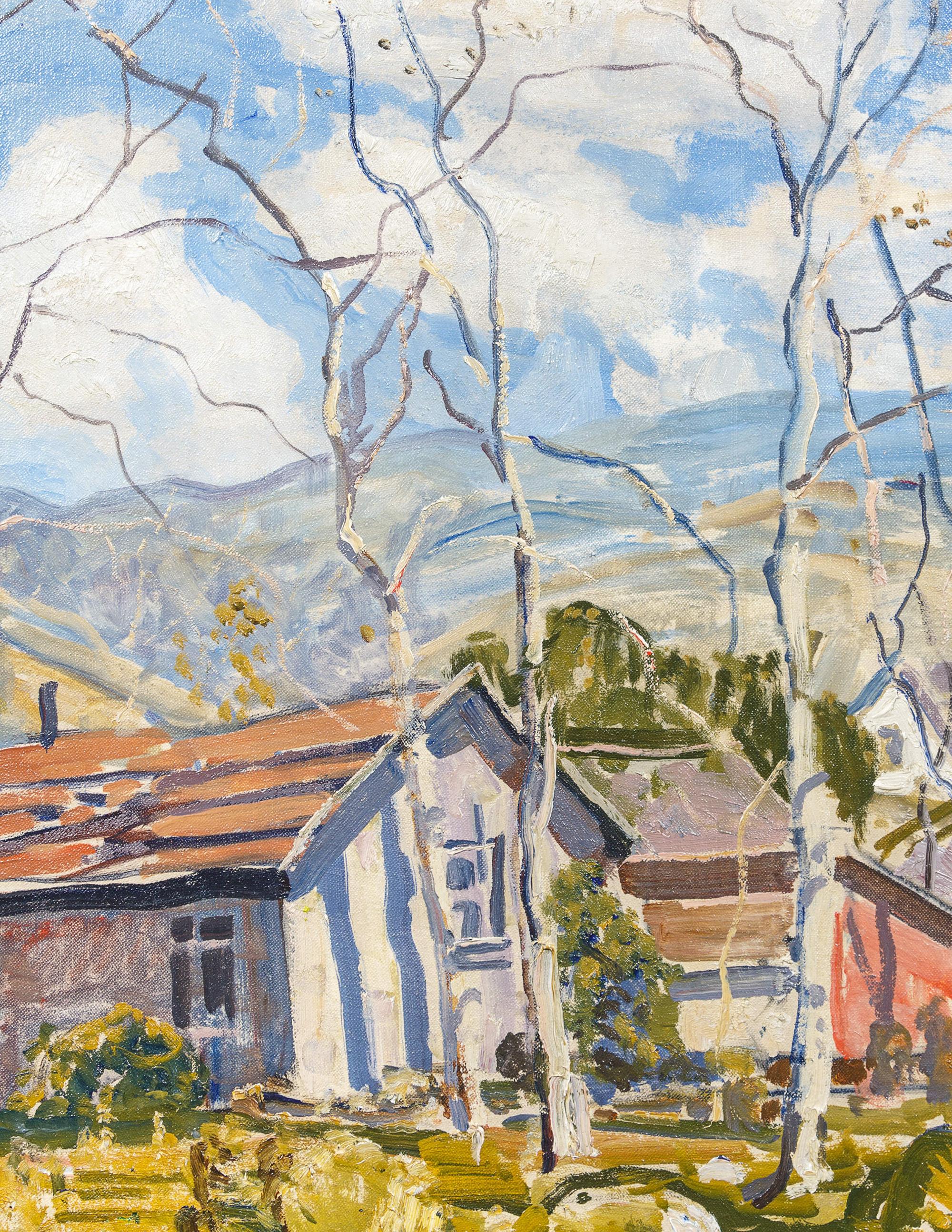 Untitled (Landscape with Barn)