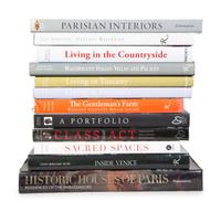 A Collection of Books on Interior Design and Architecture — 20TH CENTURY
