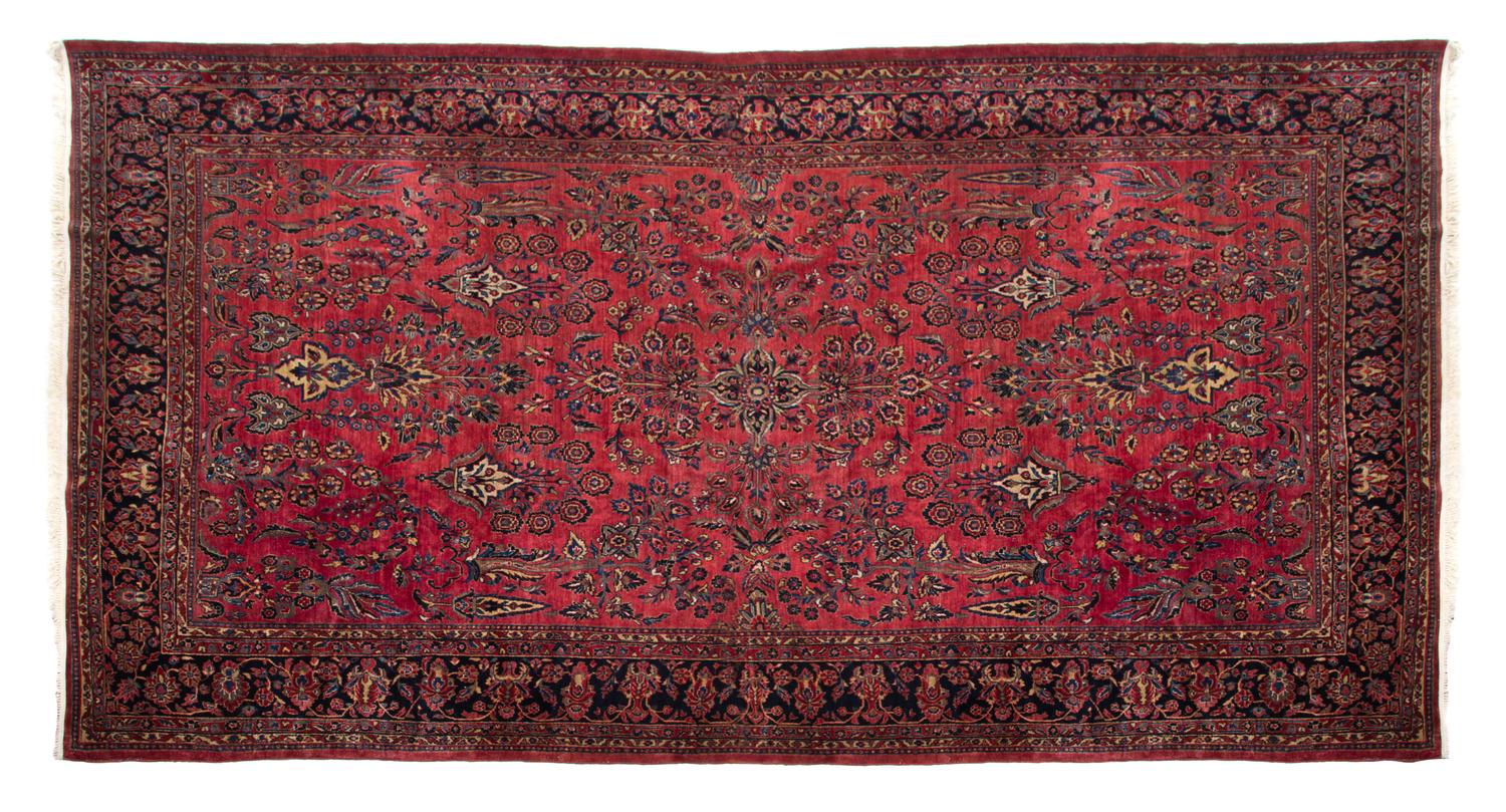 A Sarouk Wool Rug