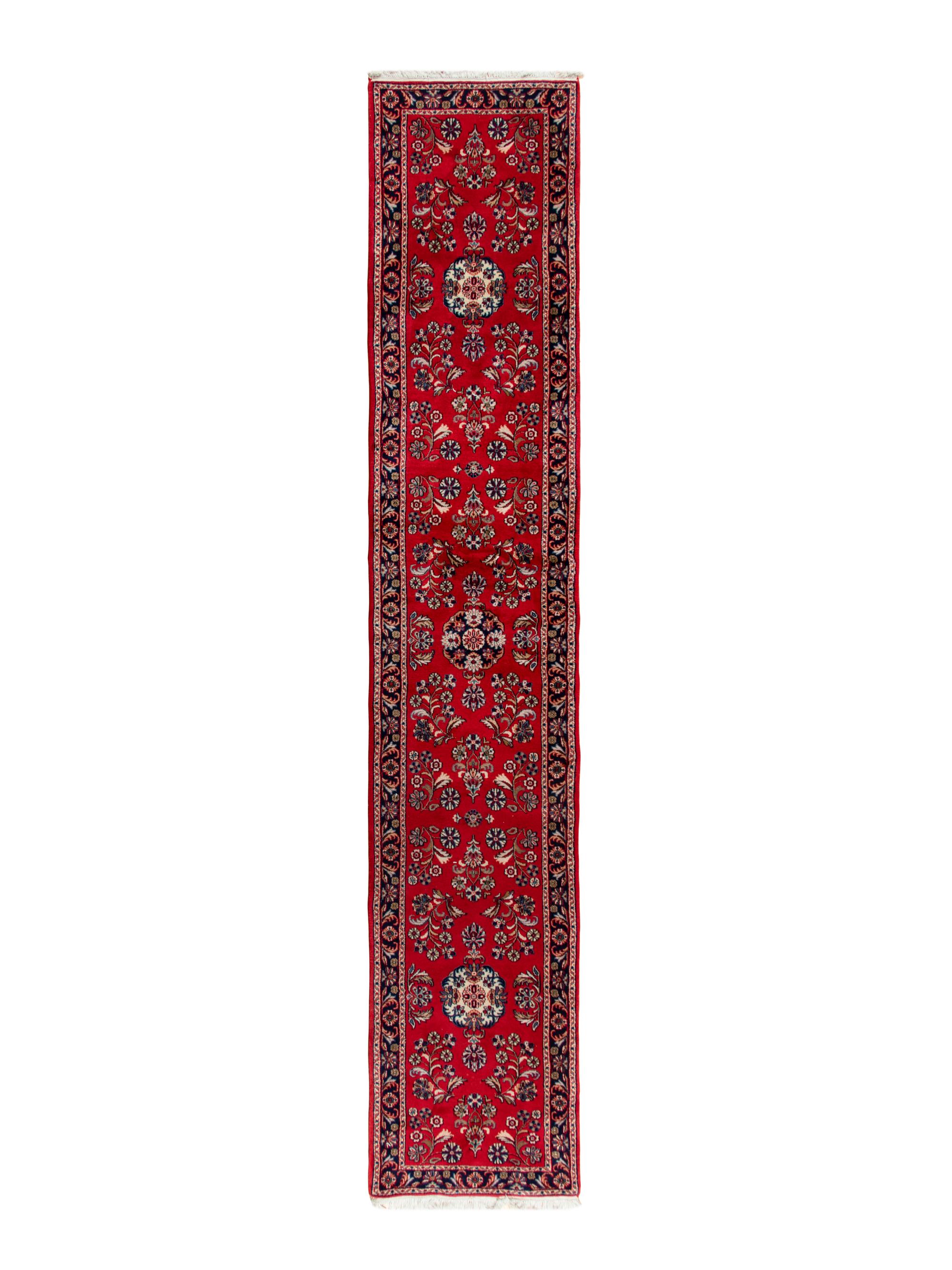 A Kashan Wool Runner