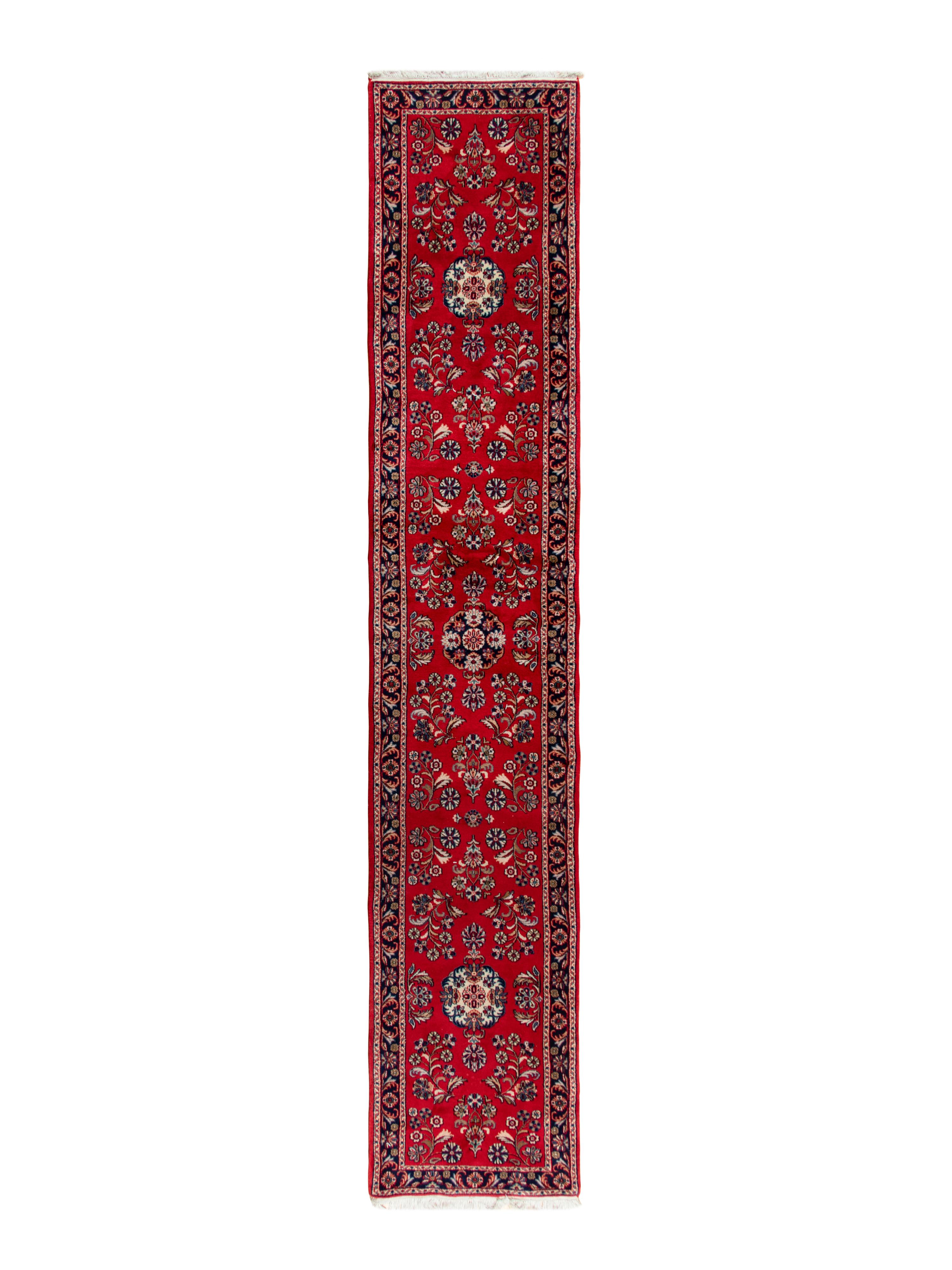 A Kashan Wool Runner