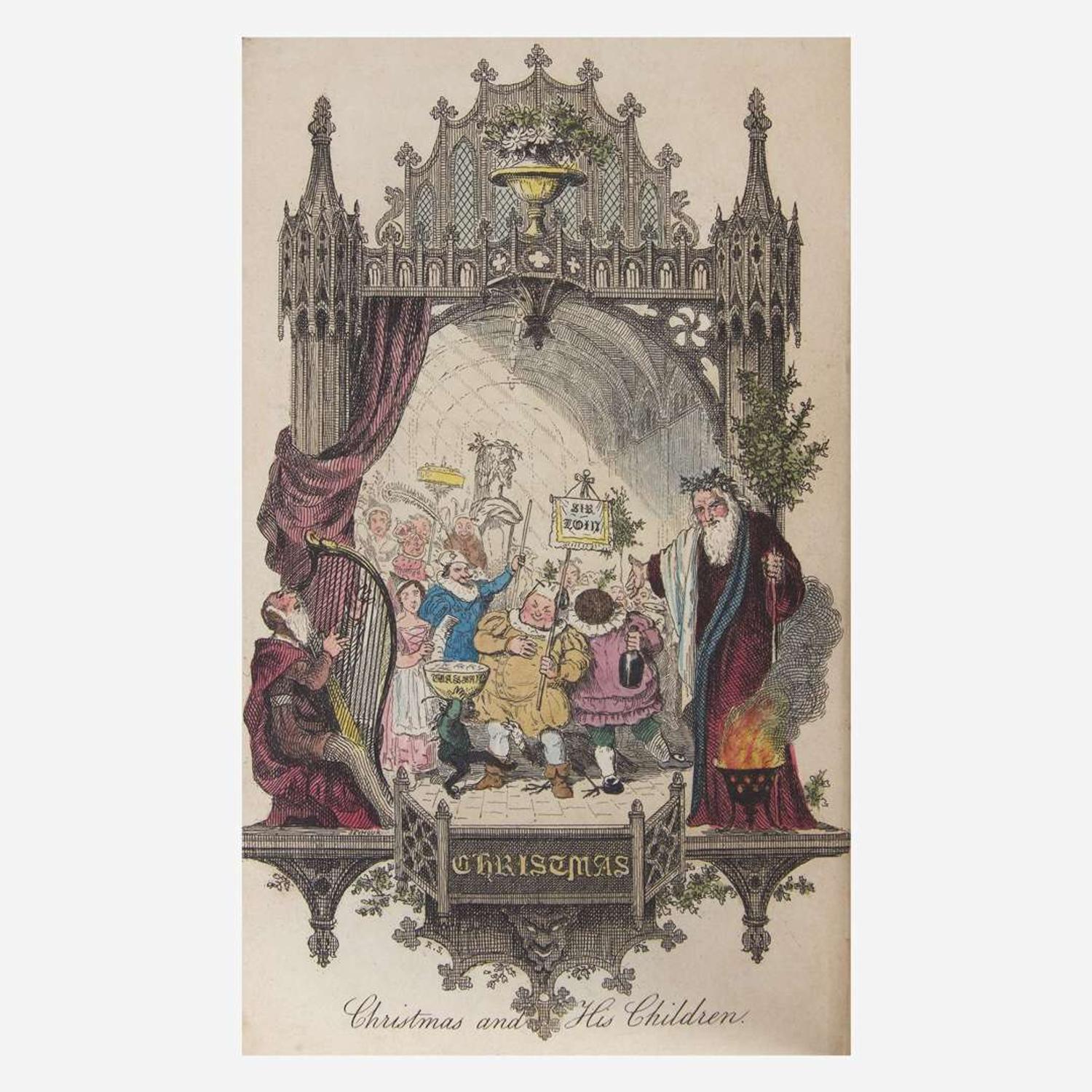 [Fine Bindings] [Birdsall] Hervey, Thomas K. The Book of Christmas