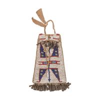 Sioux Beaded Hide Strike-a-light Bag