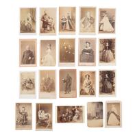 [Early Photography] Group of 325 Carte de Visites of European Subjects, Landmarks, Art, and More