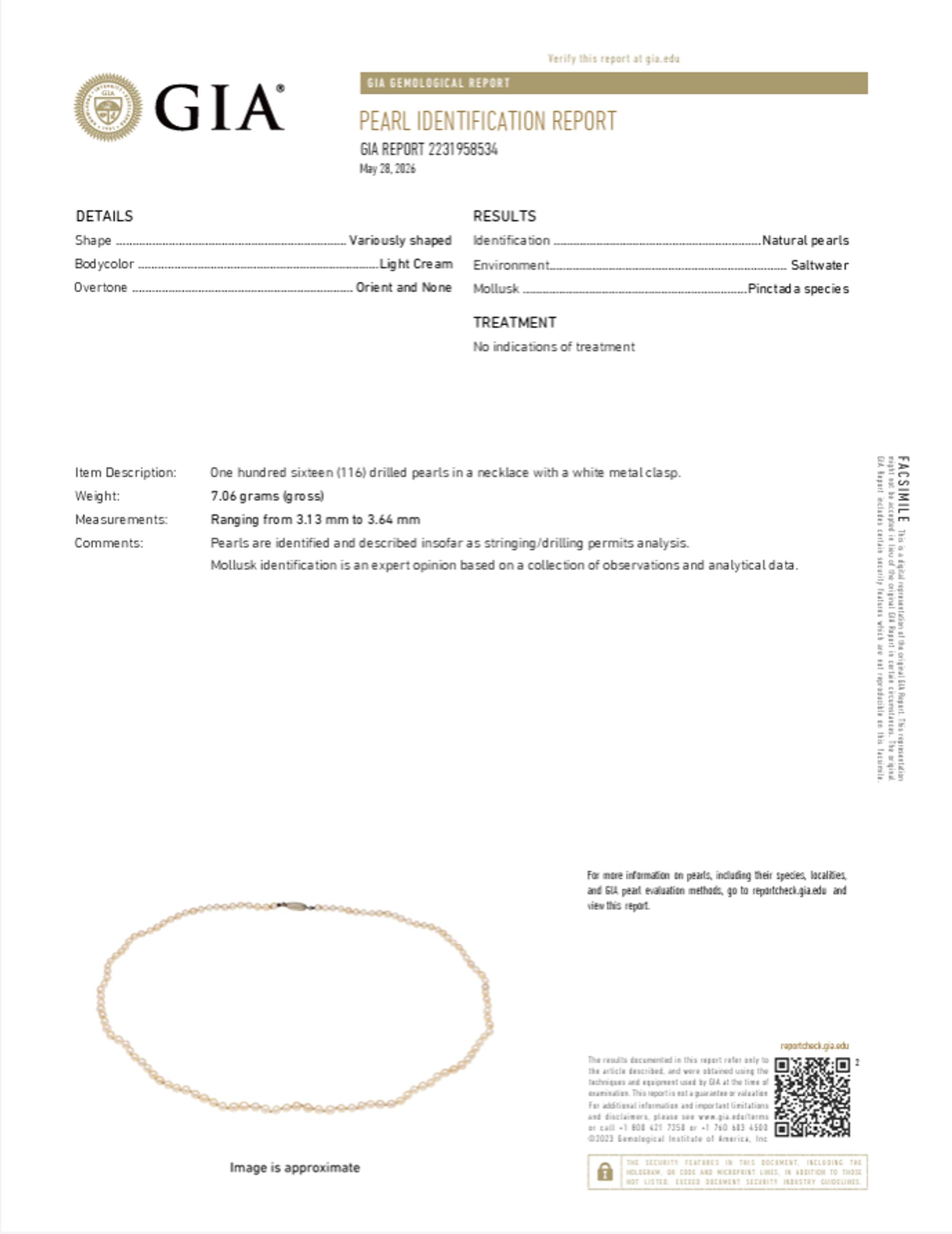 Natural Pearl Necklace