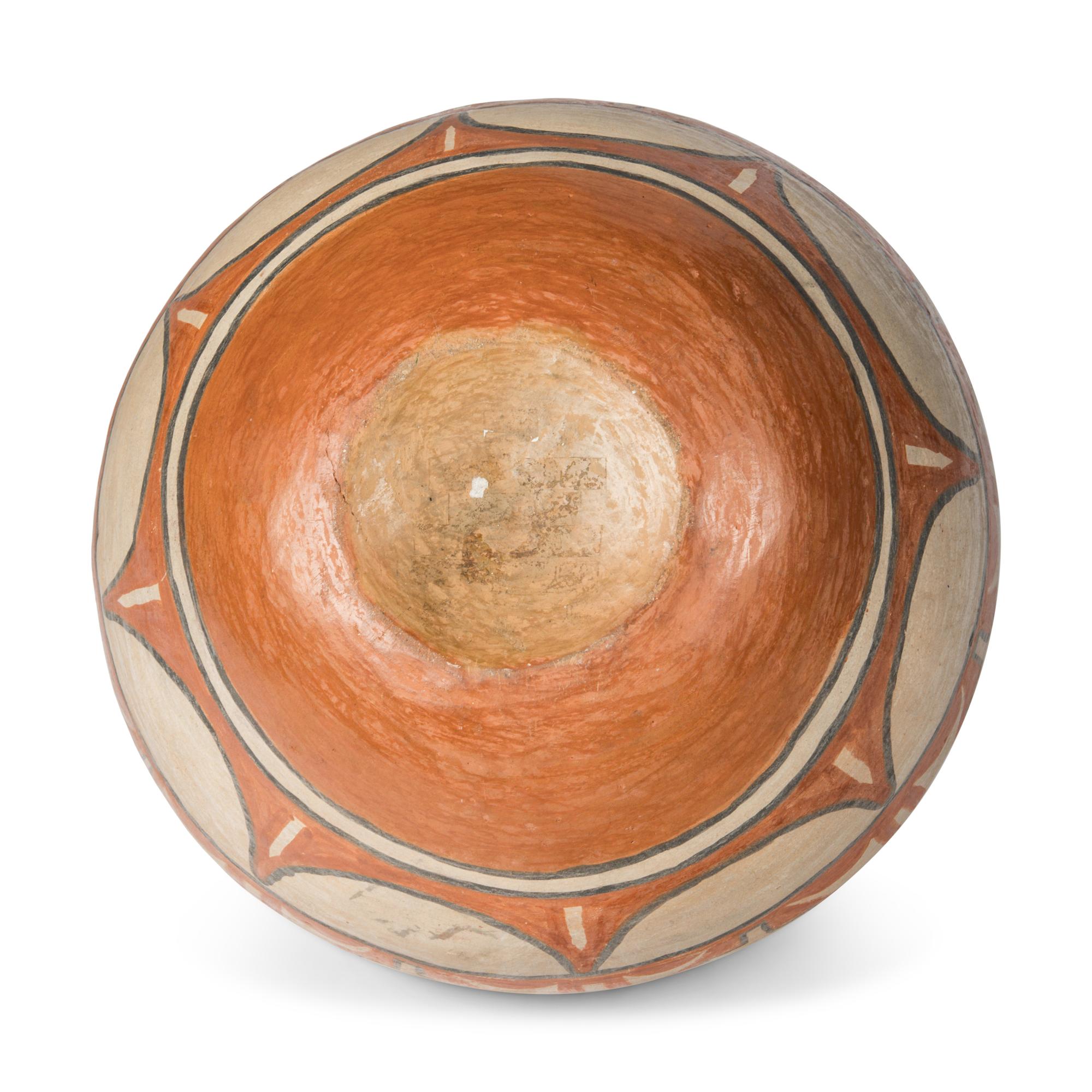 Santa Ana Polychrome Pottery