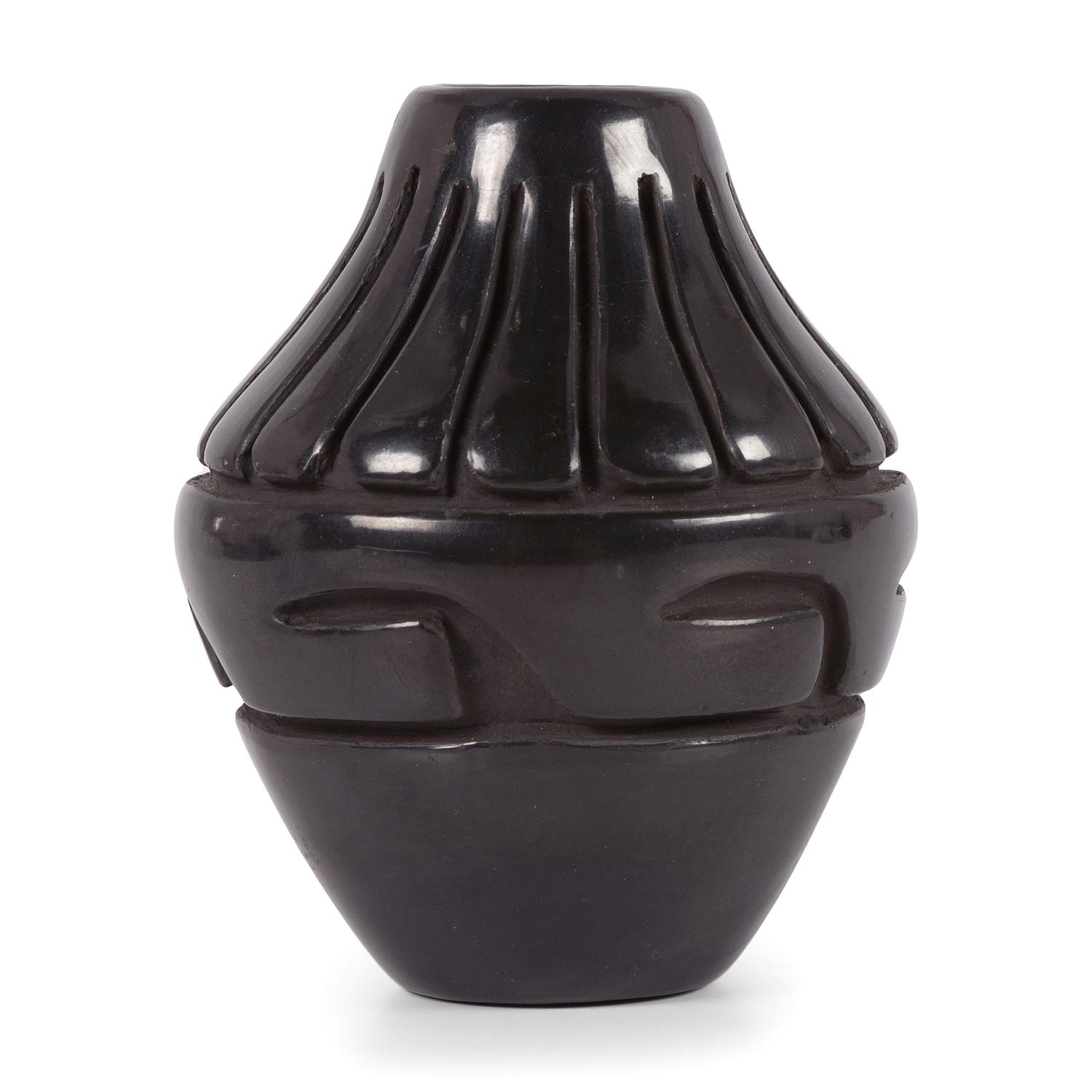 Small Blackware Pottery Vase