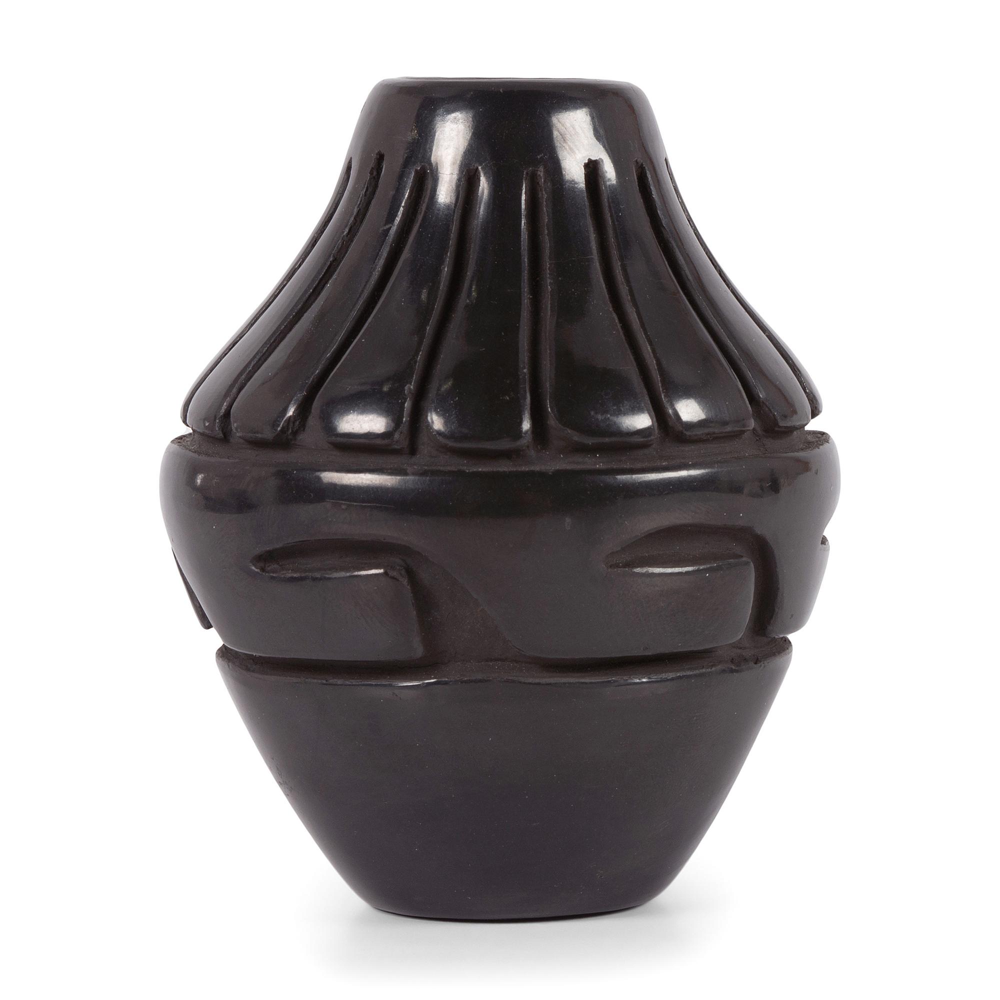 Small Blackware Pottery Vase