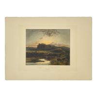 [Native-Americana] Bodmer, Karl. Bisonheerde...Herd of Bisons on the upper Missouri