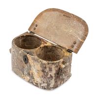 A Continental Marble Table Casket